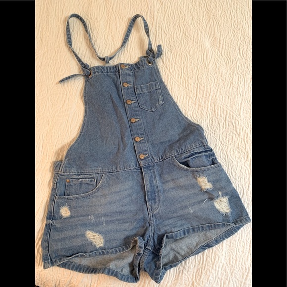 Zara Pants - ZARA Denim Romper